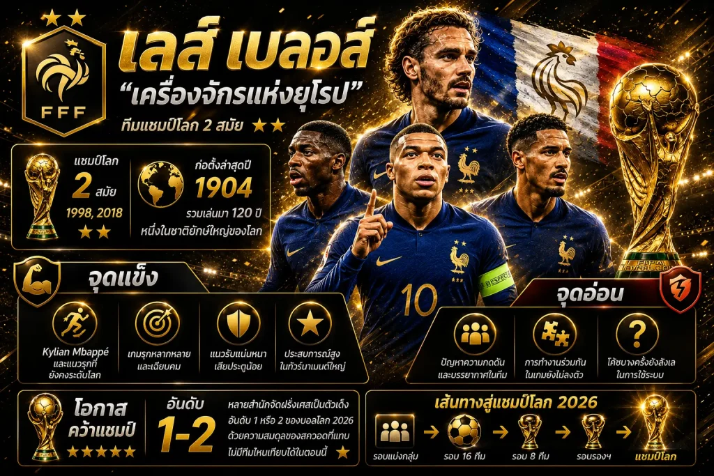 ทีมฝรั่งเศส บอลโลก 2026
