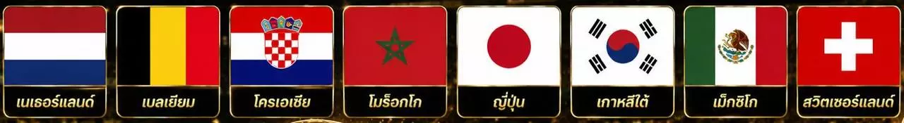 ทีมเข้ารอบ 16 ทีม บอลโลก